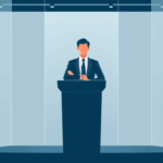 a-minimalist-illustration-of-a-professional-person-at-a-podium